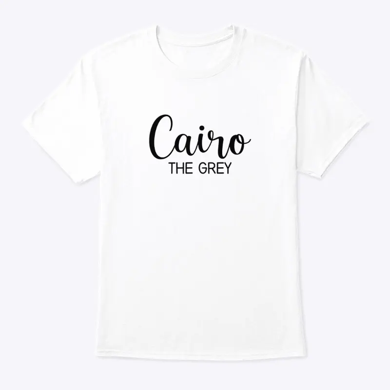 Cairo the Grey fan art t-shirt