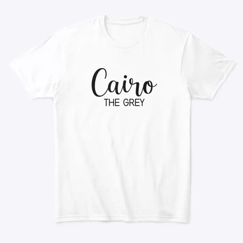 Cairo the Grey fan art t-shirt